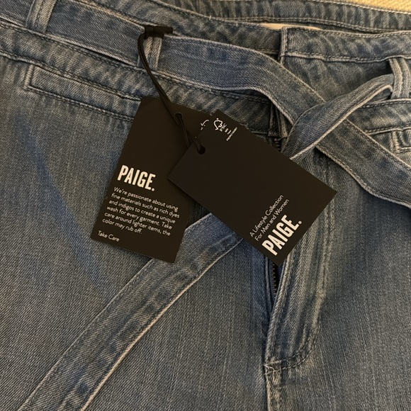 NEW PAIGE anessa pants with belt. Super cute!! - Picture 6 of 8